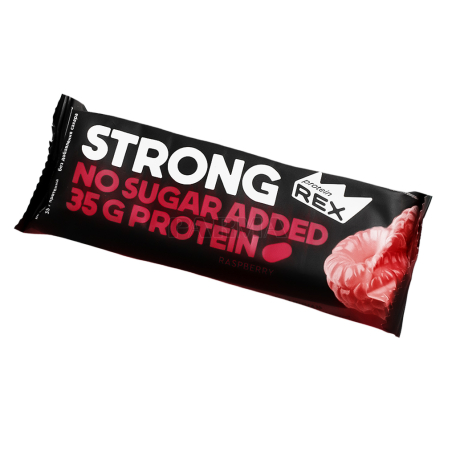 Բատոն «Rex Protein Strong» ազնվամորի, առանց շաքար 100գ