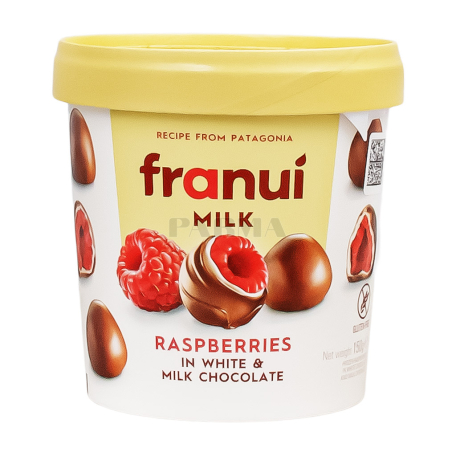 Ազնվամորի «Franui» սպիտակ, կաթնային շոկոլադ, սառեցված 150գ