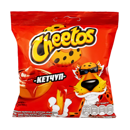Եգիպտացորենի ձողիկներ «Cheetos» կետչուպ 26գ