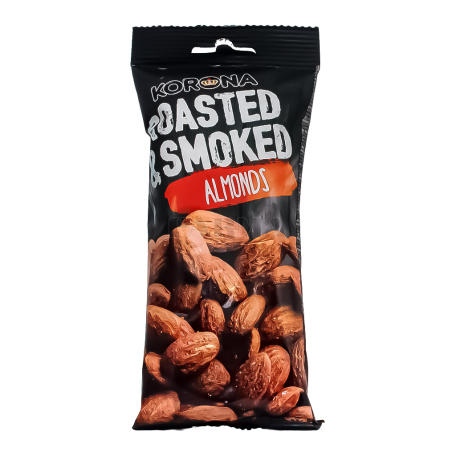 Almonds "Korona" roasted, smoked 70g