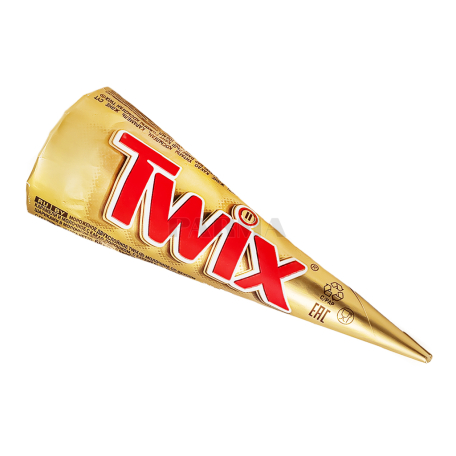 Պաղպաղակ «Twix» կոն, վանիլային 68գ