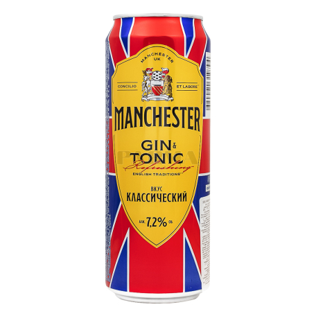 Էներգետիկ ըմպելիք «Gin Tonic Manchester» 500մլ