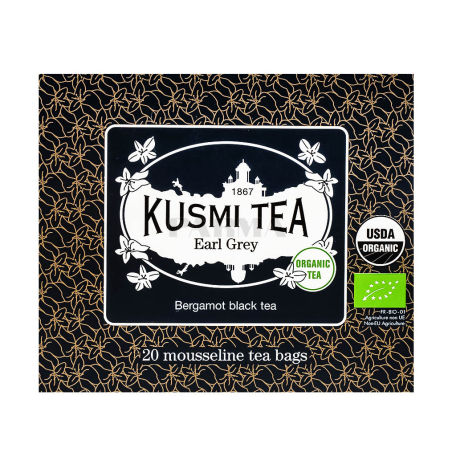 Թեյ «Kusmi Organic Earl Grey» սև 40գ