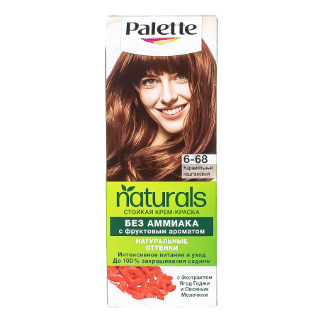 Краска для волос "Palette Naturals 6-68" без аммиака