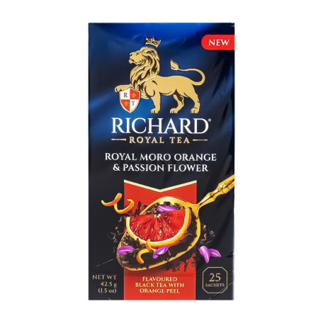 Թեյ «Richard Mango Orange Passion Flower» սև 42.5գ