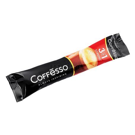 Սուրճ լուծվող «Coffesso Strong 3in1» 15գ