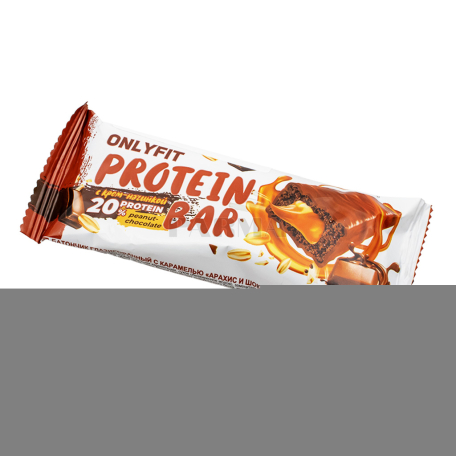 Բատոն «Onlyfit Protein» շոկոլադ, գետնանուշ, աղի կարամել 50գ