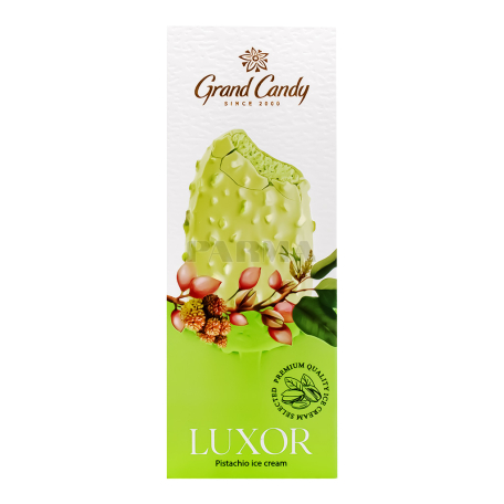 Պաղպաղակ «Գրանդ Քենդի Luxor» վանիլային, պիստակ 86գ