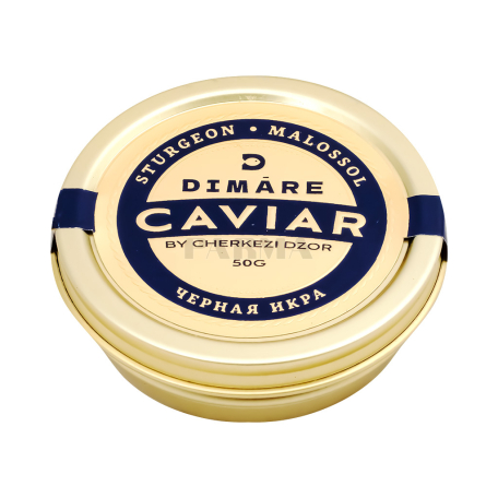 Ձկնկիթ թառափի «Dimare Caviar» սև 50գ