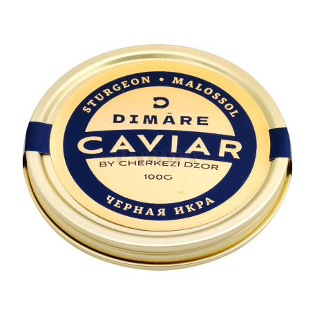 Ձկնկիթ թառափի «Dimare Caviar» սև 100գ