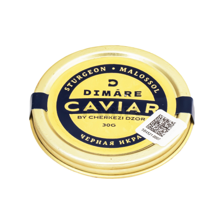 Икра осетровая "Dimare Caviar" черная 30г
