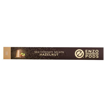 Chocolate candies "Enzo Pods" milk, peanut 70g