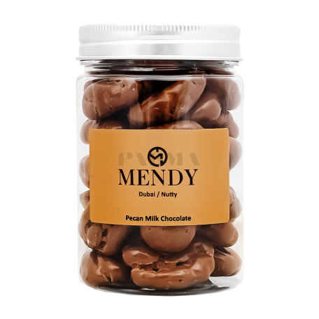 Ընկույզ պեկան «Mendy» կաթնային, մուգ շոկոլադով 160գ