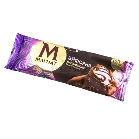 Պաղպաղակ «Магнат Эйфория» էսկիմո, մասկարպոնե, հապալաս 70գ