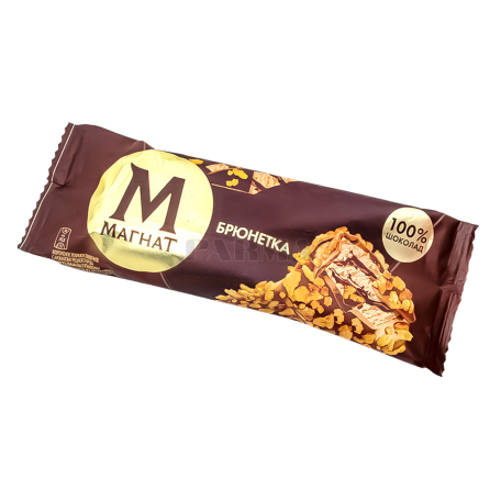 Պաղպաղակ «Магнат Брюнетка» էսկիմո, շոկոլադ 74գ
