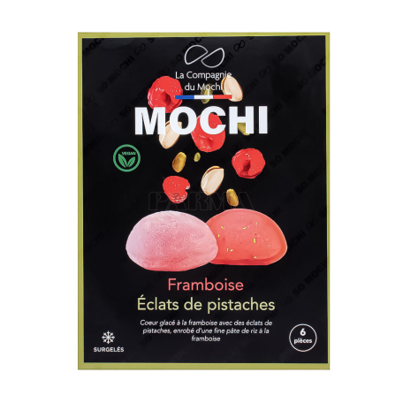 Մոչի «La Compagnie Vegan» պիստակ, ազնվամորի 6հատ