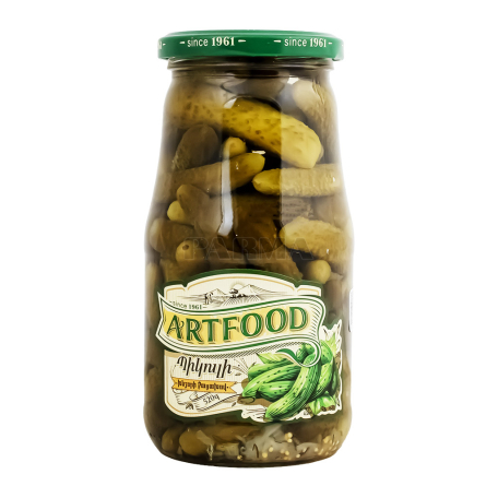 Pickled cornichons "Artfood Pikuli" 520g