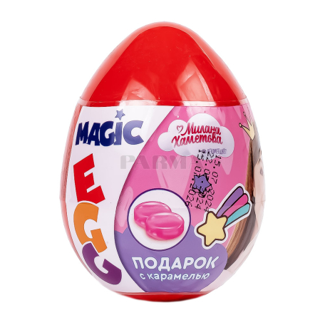 Candy-toy "Konfitreid Magic Egg Mila Khametova" 10g