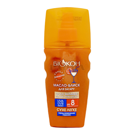 Սփրեյ-յուղ «Биокон SPF8» արևայրուքի 160մլ