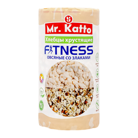 Crispbread "Mr. Katto" oat, cereal 68g