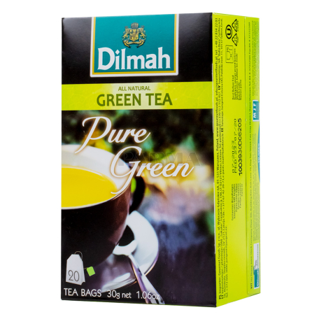 Թեյ «Dilmah Pure» կանաչ 30գ