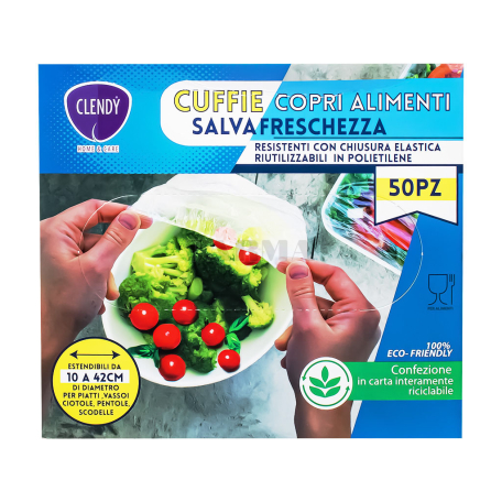 Տոպրակ սննդի «Clendy» 50հատ