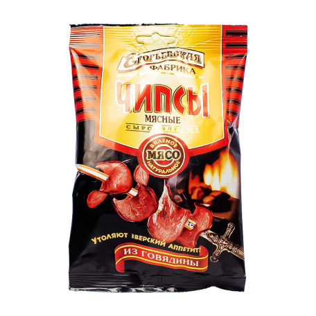 Չիպս մսային «Егорьевская» տավարի 30գ