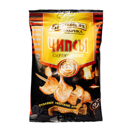 Չիպս մսային «Егорьевская» հավի 30գ