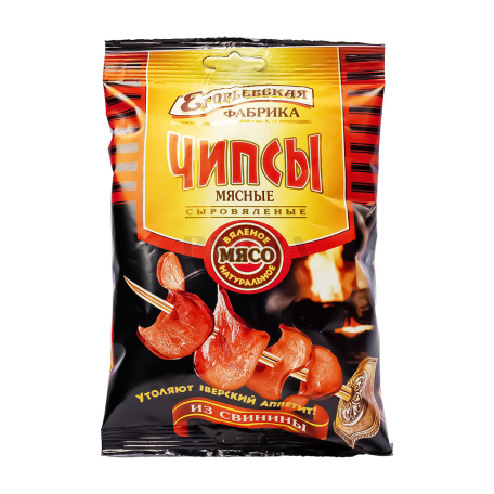 Չիպս մսային «Егорьевская» խոզի 30գ
