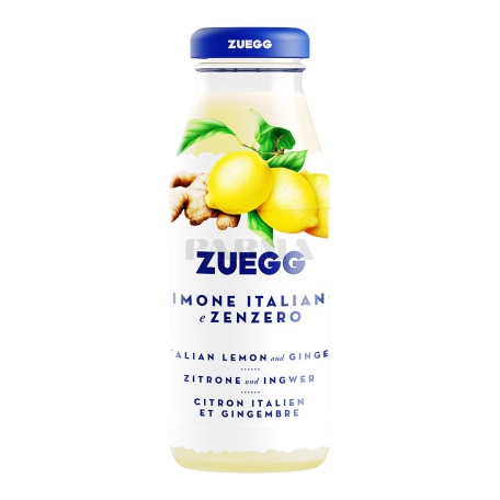 Հյութ բնական «Zuegg» կիտրոն, կոճապղպեղ 200մլ