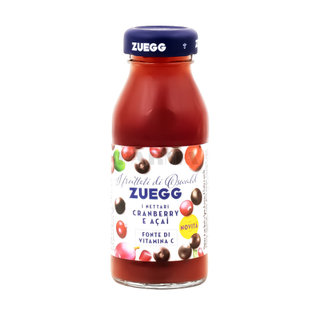 Հյութ բնական «Zuegg» լոռամիրգ 125մլ