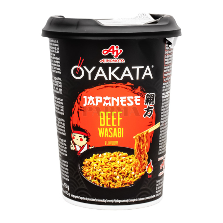Լապշա «Ajinomoto Oyakata» տավարի մսով, վասաբի 93գ
