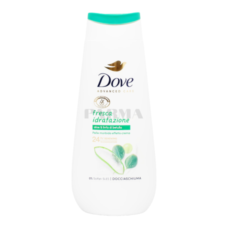 Гель-крем для душа "Dove" алоэ, березовый сок 225мл