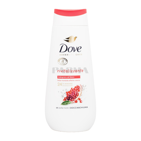 Гель-крем для душа "Dove" гранат, гибискус 225мл