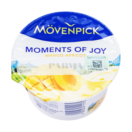Յոգուրտ «Movenpick Moments of Joy» մանգո, ծիրան 5% 100գ