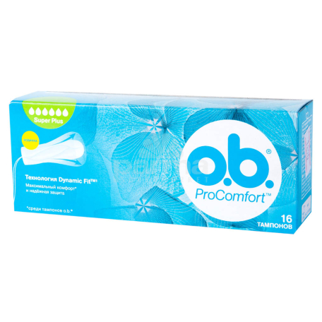 Տամպոններ «o.b. Pro Comfort Super Plus» 16 հատ