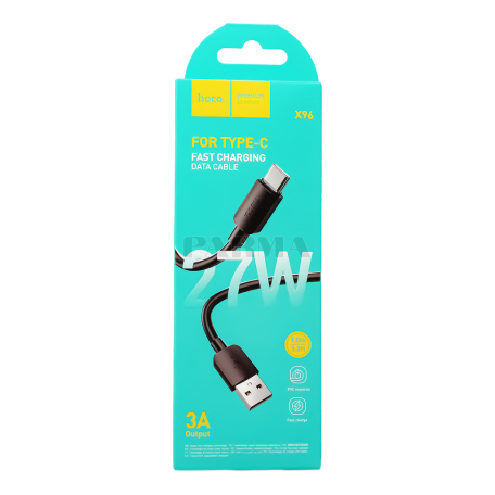 Լիցքավորման մալուխ «Hoco USB-Type-C 3A 27W X96» 1մ