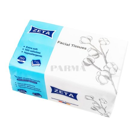 Napkins "Zeta" 3ply 150pcs