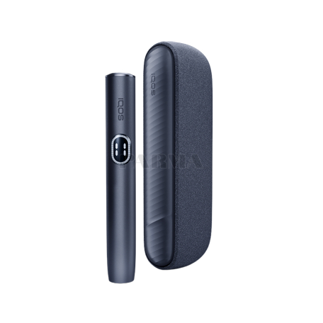 Ծխախոտի տաքացման համակարգ «IQOS Iluma Midnight Black» առանց այրում, մոխիր, ծուխ