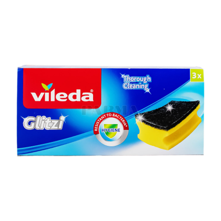 Սպունգ «Vileda Glitzi» 3հատ