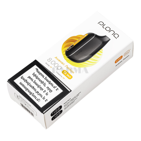 Ծխախոտ էլեկտրական «Plonq Max 8000» արքայախնձոր, կիտրոն