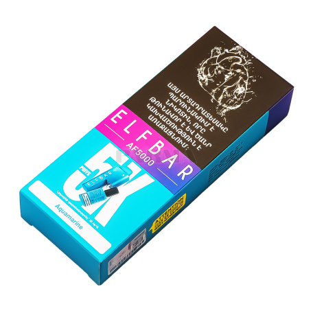 Ծխախոտ էլեկտրական «Elf Bar Aquamarine AF5000»