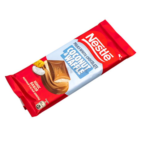 Շոկոլադե սալիկ «Nestle» կոկոս, վաֆլի 75գ