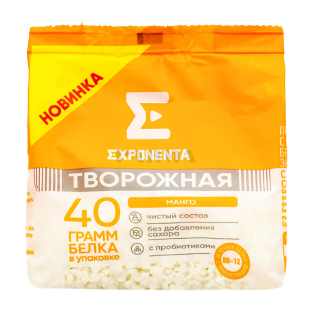 Curd "Exponenta" mango, sugar free 250g