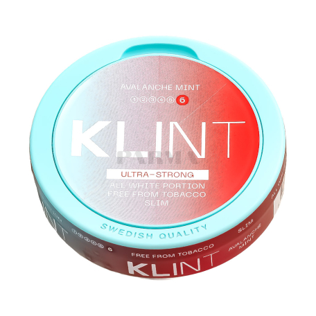 Սնյուս «Klint N6» ավալանշ անանուխ 20x25մգ