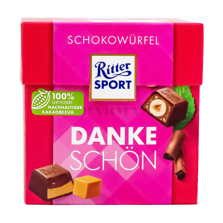 Chocolate candies "Ritter Sport Danke Schon" milk 176g