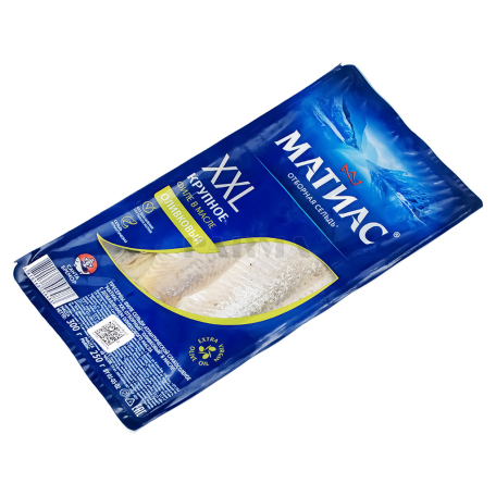 Сельдь «Санта Бремор Матиас XXL» слабосоленая, в масле 300г