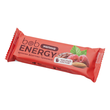 Բատոն «Bob Energy» ազնվամորի, առանց շաքար 40գ