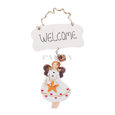 Christmas decoration "Welcome"