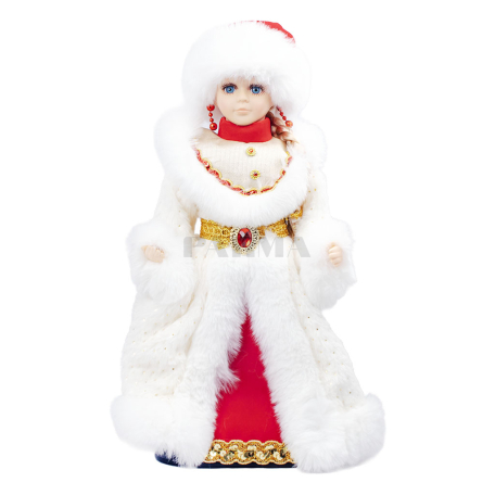 Новогодняя игрушка снегурочка 40см